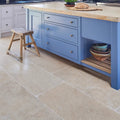 Moreton Limestone Tumbled Finish in a kitchen setting