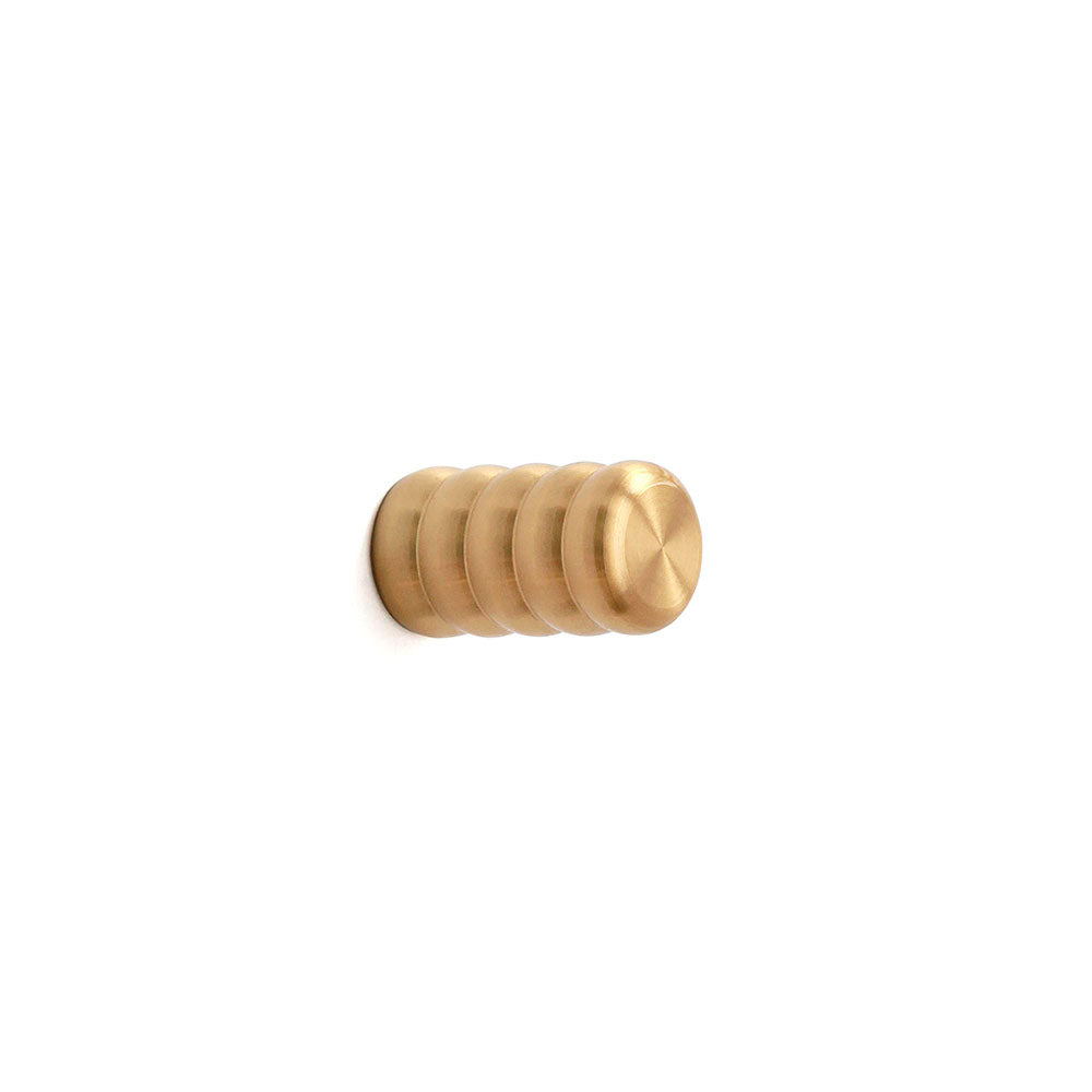Morgan Hook in Brushed Brass - Origins Living