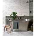 Muscat Wall Ceramic Song Decor in a bathroom setting