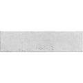 Mussa white brillo white rectangular tile with textured slightly uneven surface for wall and floor use