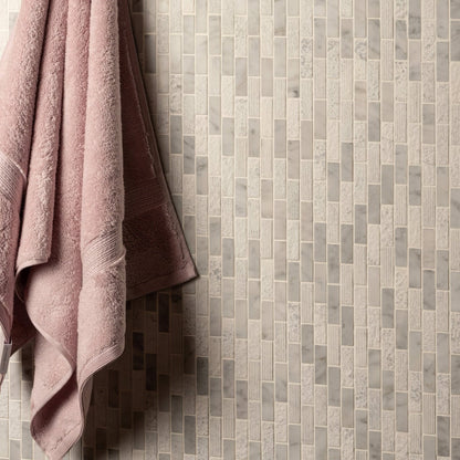 Nares Brickbond Marble Mosaic