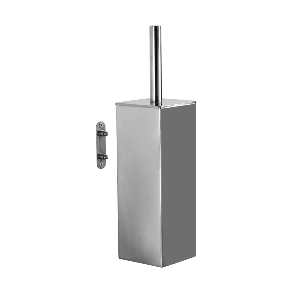 Nemesia Toilet Brush Wall Mounted in Chrome - Origins Living