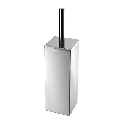 Nemesia Toilet Brush Freestanding in Chrome - Origins Living