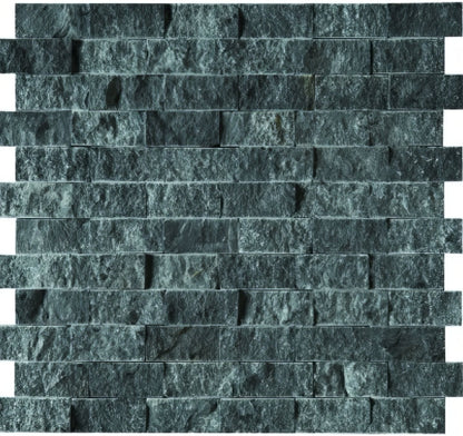 Negra Black Splitface Mosaic