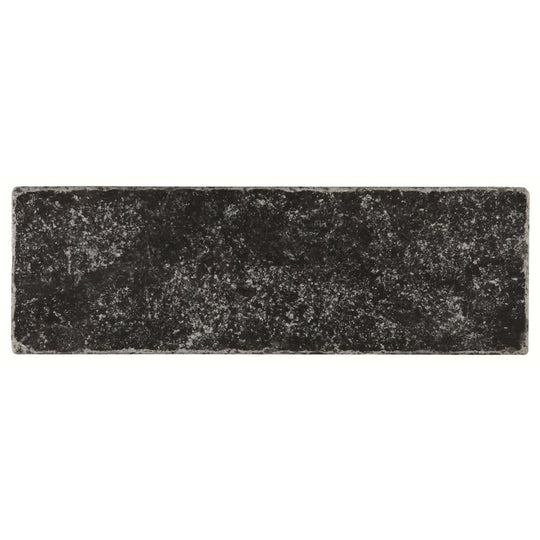 Negra Black Tumbled Marble 7.5 x 20.3cm - alternate view