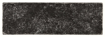 Negra Black Tumbled Marble 7.5 x 20.3cm