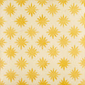 Neisha crosland atlas star anise buttercup wallpaper featuring yellow star patterns on a creamy off-white background