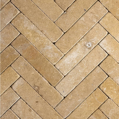 Neranjo Limestone Parquet Tumbled & Etched Finish
