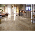 Polished beige marble floor tiles nilo 1846 sand polished with subtle veining and glossy finish for elegant interiors