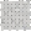 Nimbus Basketweave Stone Mosaic – pattern detail