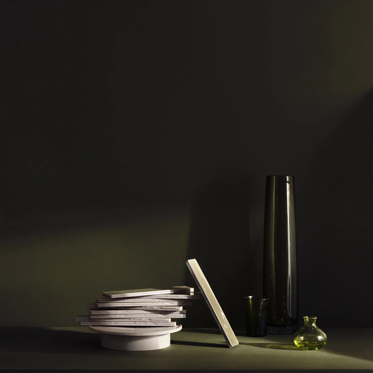 Nina Campbell Rivage Eucalyptus Glazed Wall Tile