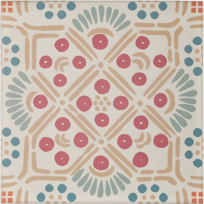 Nina Campbell Seville Coral Aqua