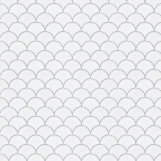 Nordic Glass Tromso Snow Mosaic