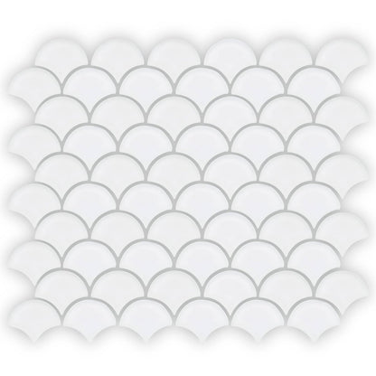 Nordic Glass Tromso Snow Mosaic