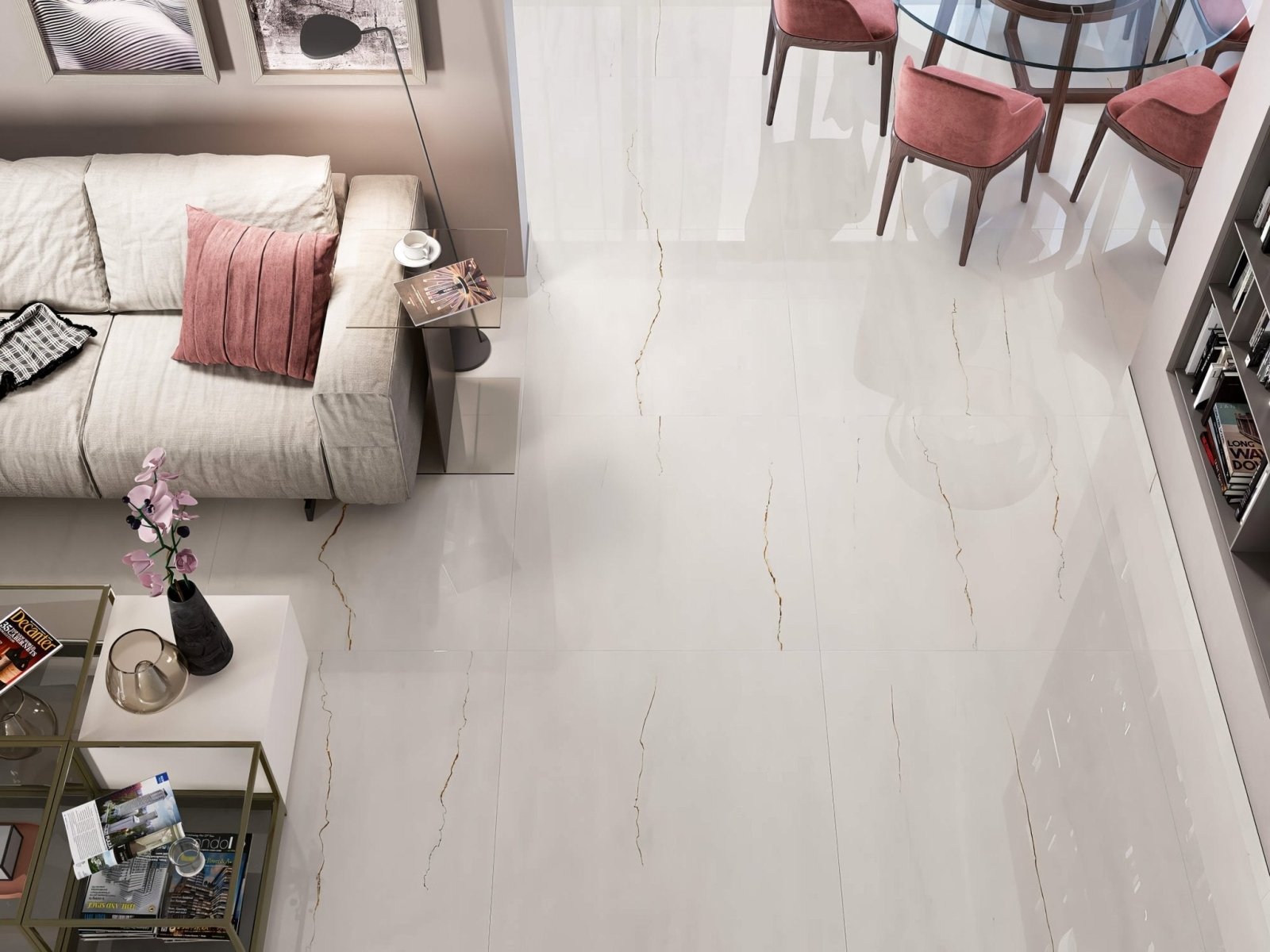 Notre Dame 1814 White Polished