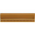 Ochre Hogarth Moulding Ceramic Wall Tile 152x38mm
