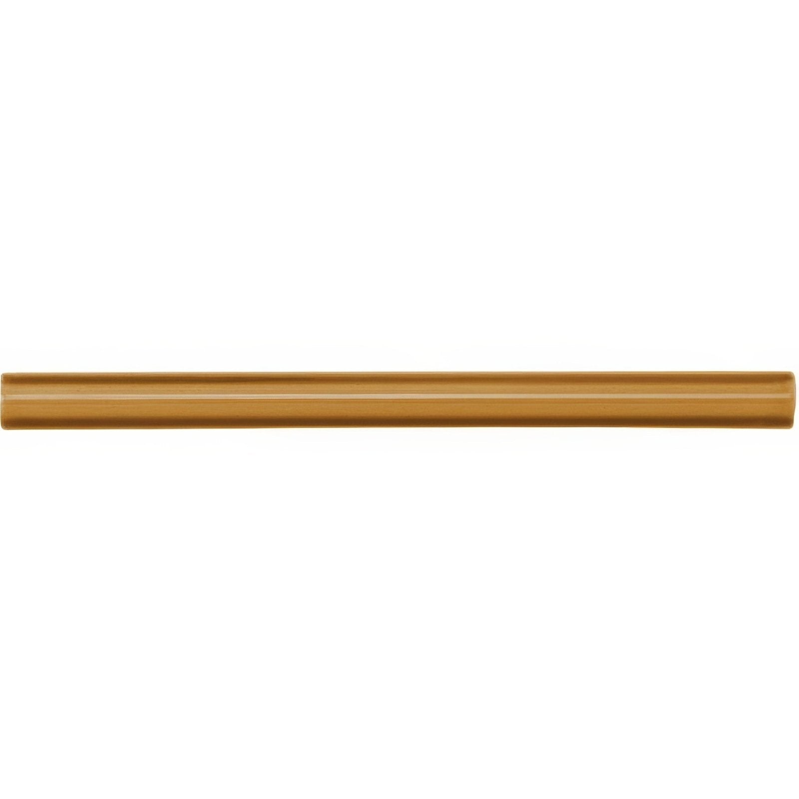 A sleek matte finished bronze colored cylindrical rod of the ochre omega moulding product