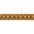 Ochre Scroll Moulding Ceramic Wall Tile 152x29mm