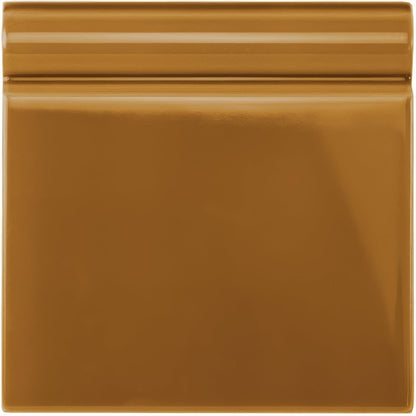 Ochre Skirting Tile