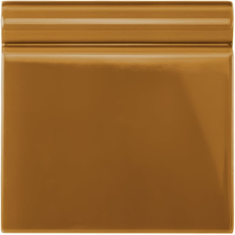 Ochre Skirting Tile