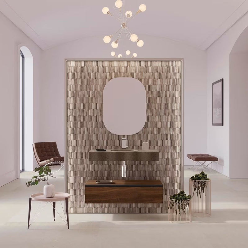 Odyssey Amber Metal Mosaic