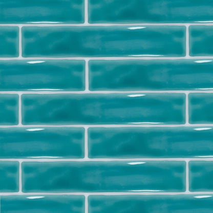 Onda Aquamarine Wall Tiles