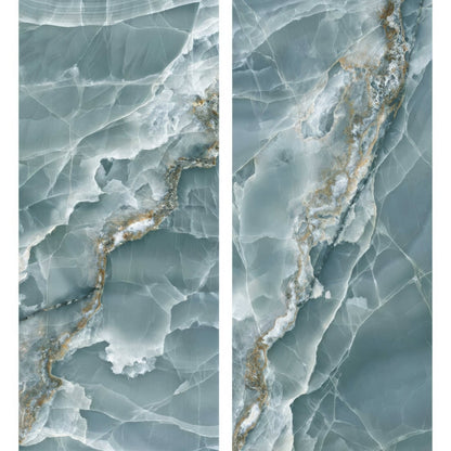 Onyx Green in Polished and Matt Tiles