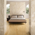 Onyx Lumi Ivory Polished Marble Effect Tile 60 x 120 cream marble-effect tile, detail