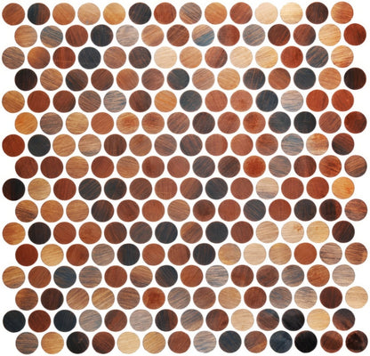 Orabella Brushed Metal Mosaic