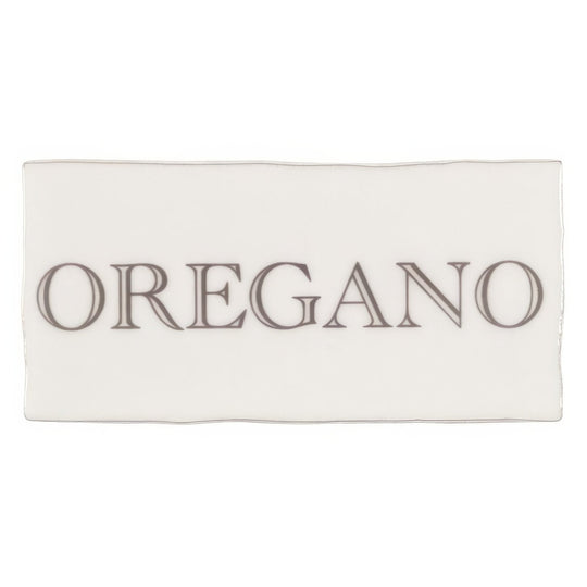 Oregano in Grey on Cotton