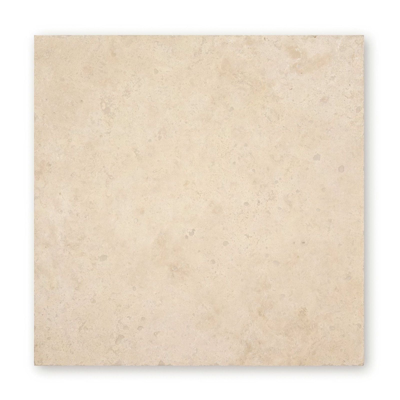 Beige stone tile orient 40x40 tumbled edge with natural textured surface and subtle tone variations unfilled