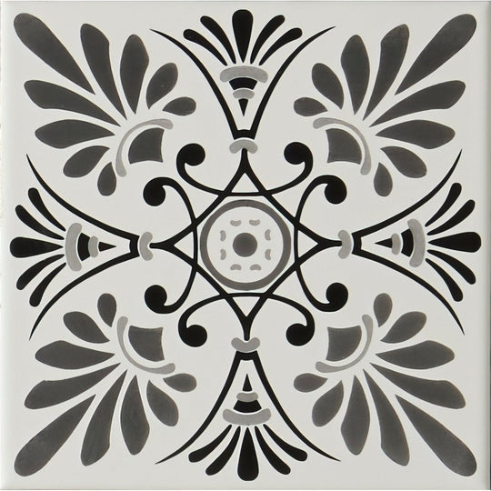 Orléans Grey on Brilliant White