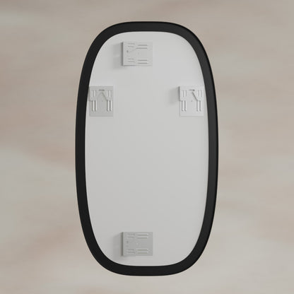 Oslo Barrel Mirror 45x80cm in Black - Origins Living, view 7