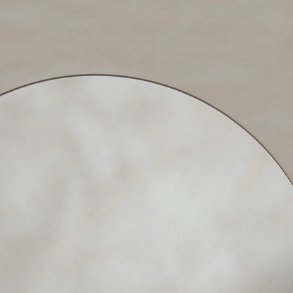 Oslo Round Mirror 60cm in Brushed Bronze - Origins Living, view 5