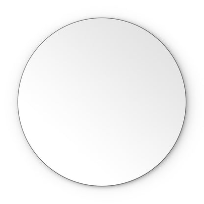 Oslo Round Mirror 100cm in Black - Origins Living, view 4