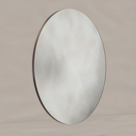 Oslo Round Mirror 100cm in Brushed Bronze - Origins Living