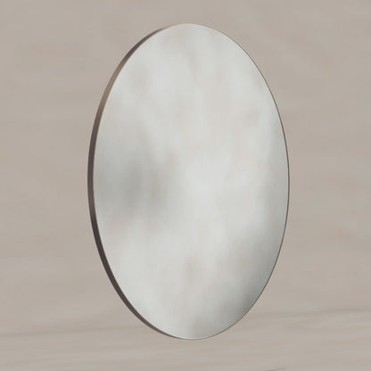 Oslo Round Mirror 100cm in Brushed Bronze - Origins Living