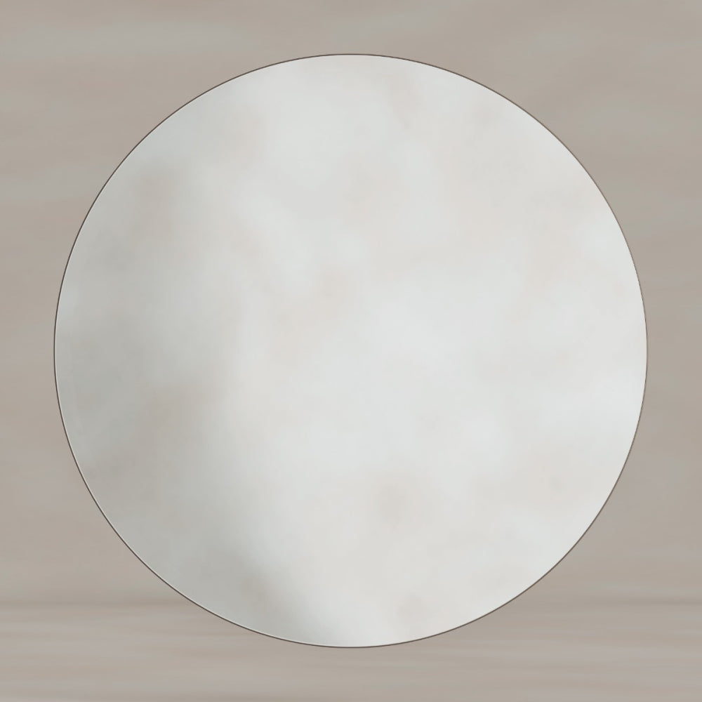 Oslo Round Mirror 100cm in Brushed Bronze - Origins Living, view 4