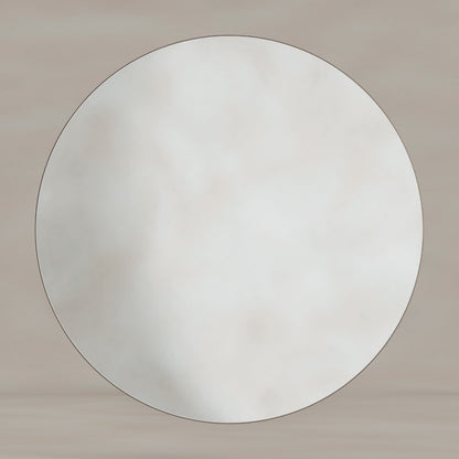 Oslo Round Mirror 100cm in Brushed Bronze - Origins Living, view 4