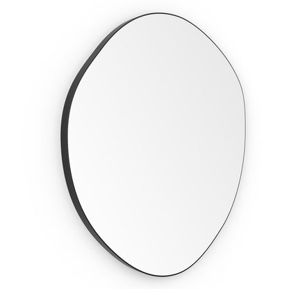 Oslo Organic Mirror 60cm in Black - Origins Living