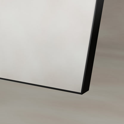 Oslo Irregular Hexagon Mirror 55x80cm in Black - Origins Living, view 5