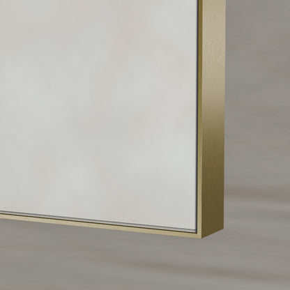 Oslo Arch Mirror 50x100cm in Brushed Brass - Origins Living, view 4