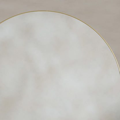 Oslo Arch Mirror 50x100cm in Brushed Brass - Origins Living, view 6