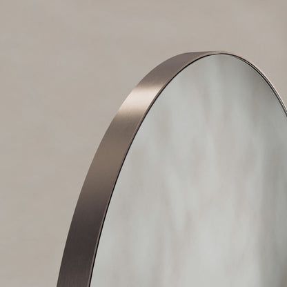 Oslo Arch Mirror 50x100cm in Brushed Bronze - Origins Living, view 4
