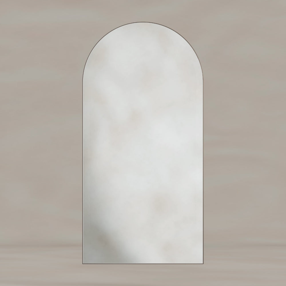 Oslo Arch Mirror 50x100cm in Brushed Bronze - Origins Living, view 6