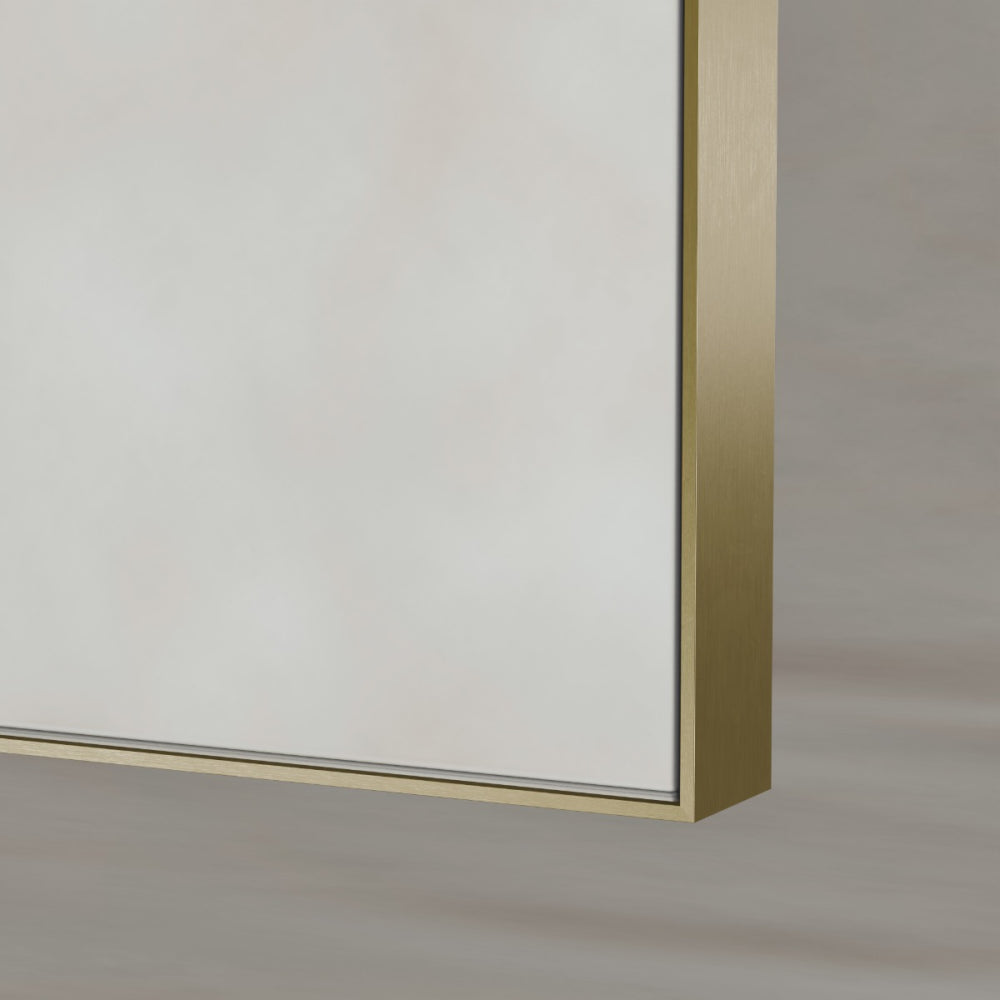 Oslo Arch Mirror 50x140cm in Brushed Brass - Origins Living, view 3