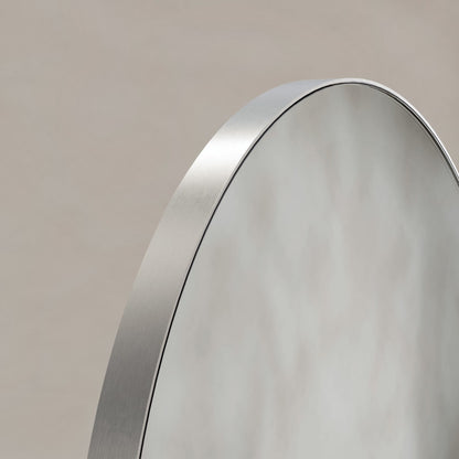 Oslo Arch Mirror 50x140cm in Brushed Nickel - Origins Living, view 3