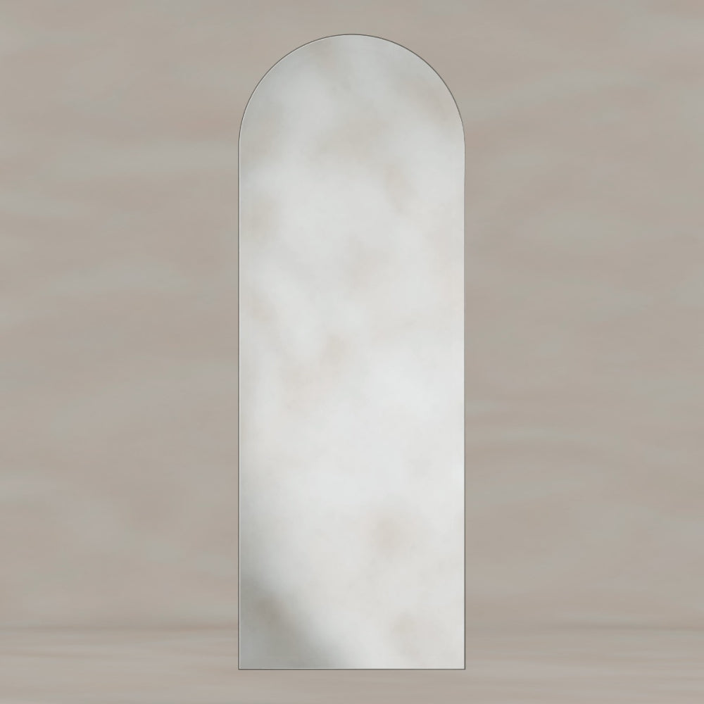 Oslo Arch Mirror 50x140cm in Brushed Nickel - Origins Living, view 5