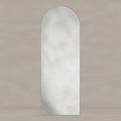 Oslo Arch Mirror 50x140cm in Brushed Nickel - Origins Living, view 5