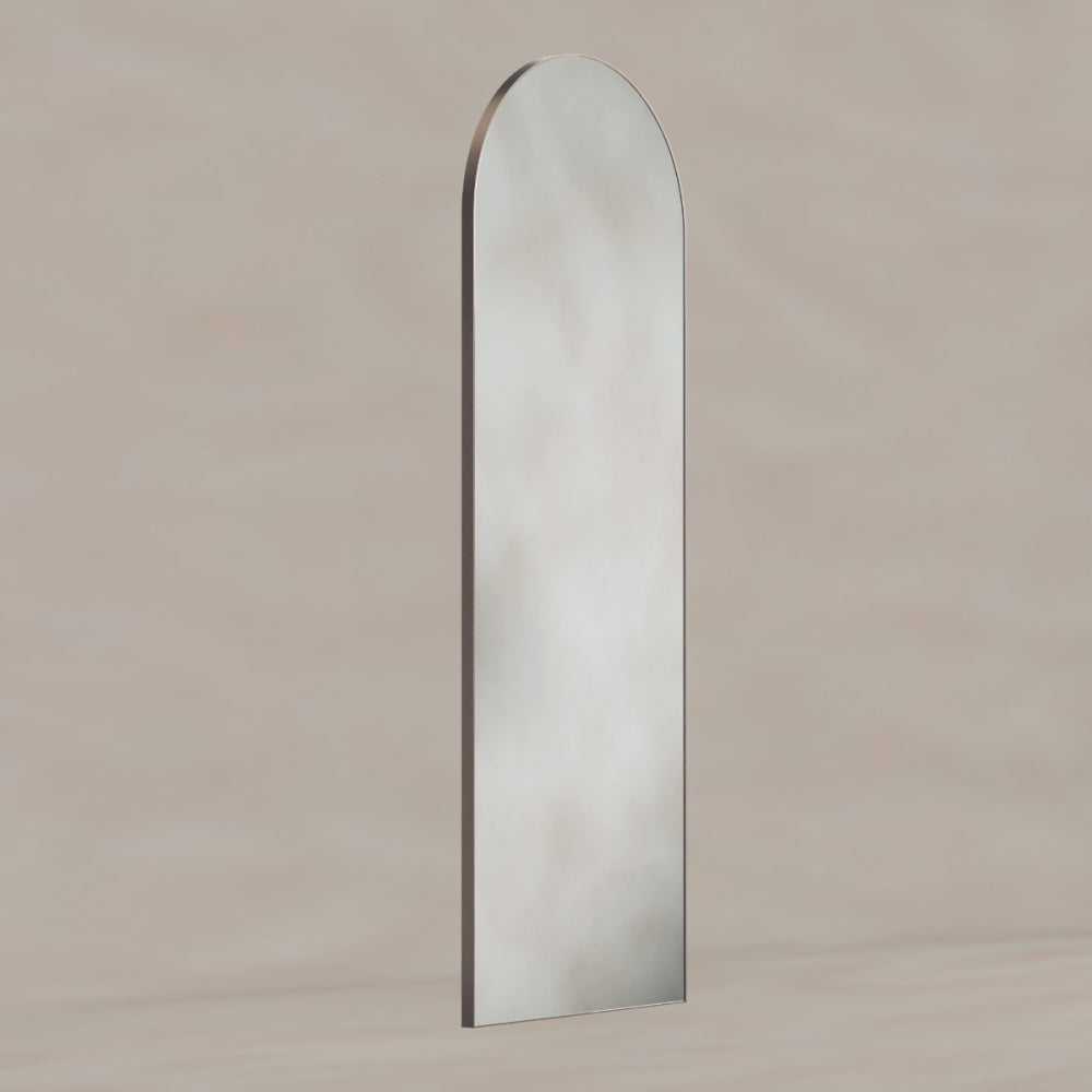 Oslo Arch Mirror 50x140cm in Brushed Bronze - Origins Living, view 2